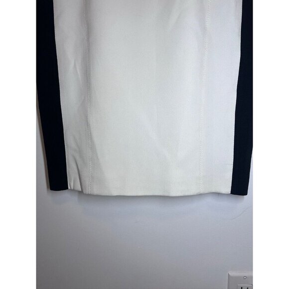 Aquilano Rimondi Sheath Dress Black White Size EU 44 - Picture 8 of 15